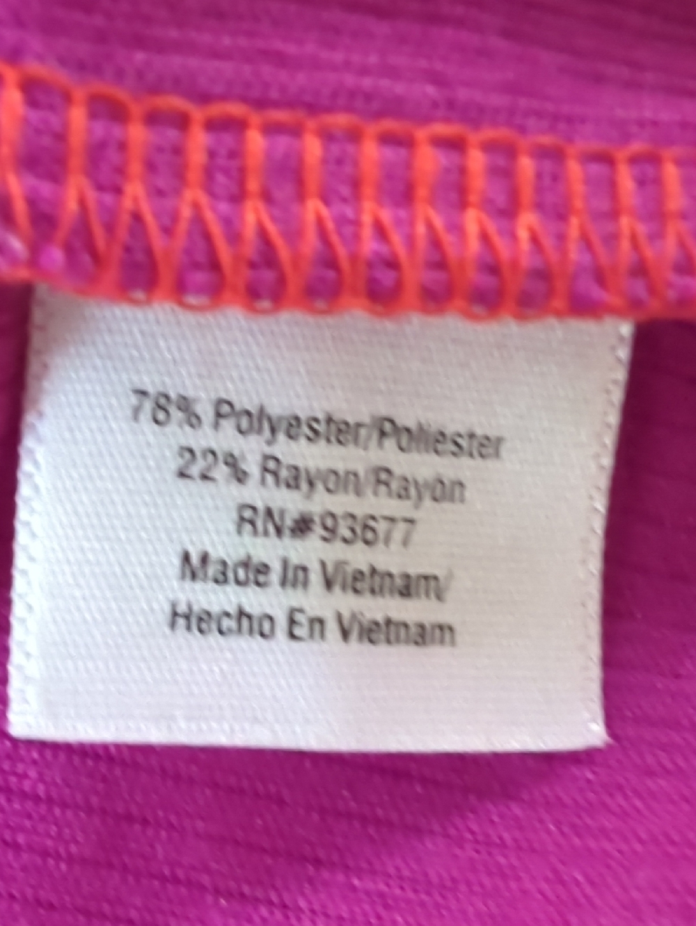 Xersion Fuchsia Ribbed Racerback Tank - Picture 5 of 6